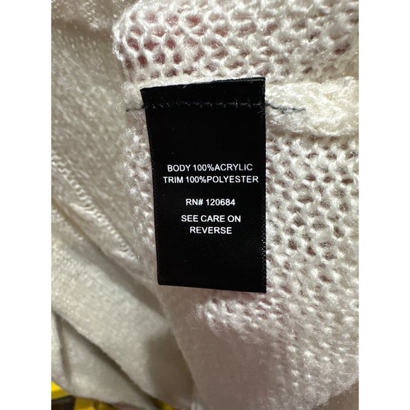 Torrid size 1X cream cable knit soft lightweight crew neck sweater - Picture 5 of 8